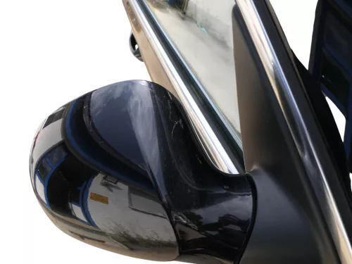 VW Passat 3C elektrischer Spiegel Außenspiegel rechts m.Glas Blinke schwarz LC9X (186471)