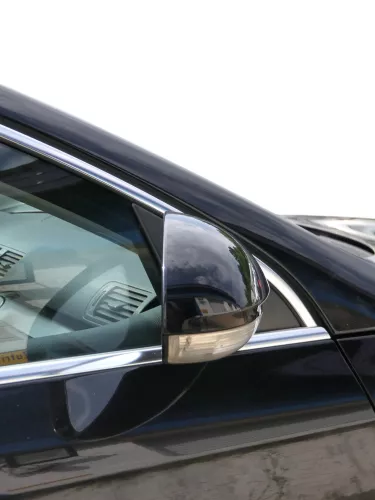 VW Passat 3C elektrischer Spiegel Außenspiegel rechts m.Glas Blinke schwarz LC9X (186471)