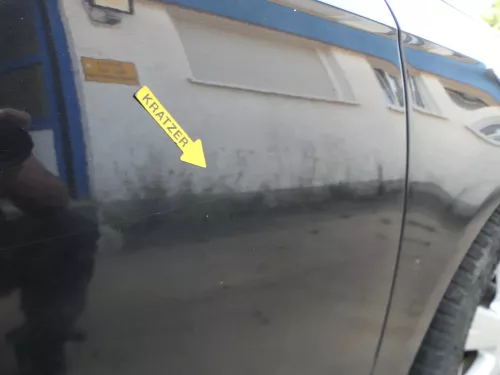 Passat 3C Kombi o. Limo Tür vorne rechts Beifahrer schwarz LC9X ohneAnbauteile (186473)