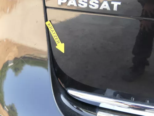 VW Passat 3C Kombi Variant Heckklappe Klappe Scheibe schwarz LC9X ohneAnbauteile (186474)