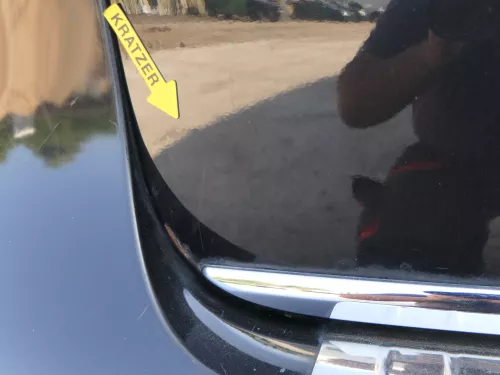 VW Passat 3C Kombi Variant Heckklappe Klappe Scheibe schwarz LC9X ohneAnbauteile (186474)