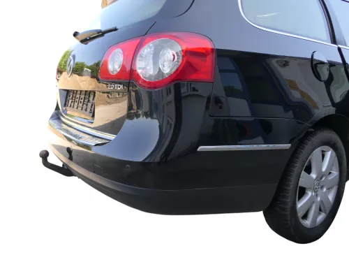 Passat 3C Kombi Stoßstange hinten Heckstoßstange Stoßfänger schwarz LC9Z PDC (186476)