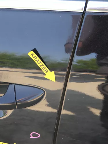 VW Passat 3C Kombi o. Limous Tür vorne links Fahrer schwarz LC9X -ohneAnbauteilr (186477)