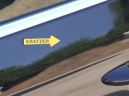 VW Passat 3C Kombi Variant Tür hinten links schwarz LC9X -OHNE Anbauteile (186478)