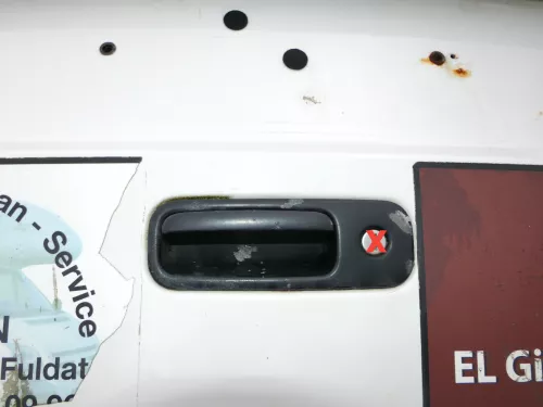 VW Caddy 2K Griff Heckklappe Heckklappengriff original Öffner schwarz