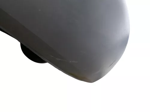 VW Caddy 2K Stoßstange hinten Heckstoßstange Stoßfänger grau graphit nicht lack (186497)