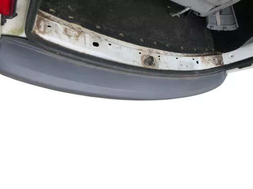 VW Caddy 2K Stoßstange hinten Heckstoßstange Stoßfänger grau graphit nicht lack (186497)