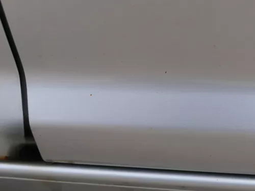 VW Touran 1T 1T3 Tür hinten links silber LA7W - ohne Anbauteile (186547)