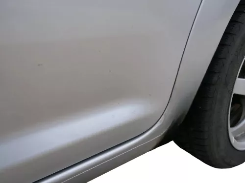 VW Touran 1T 1T3 Tür hinten links silber LA7W - ohne Anbauteile (186547)