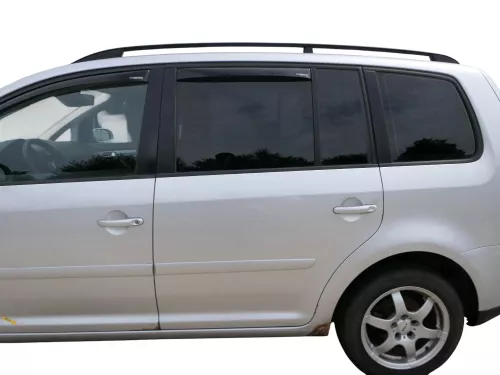 VW Touran 1T 1T3 Tür hinten links silber LA7W - ohne Anbauteile