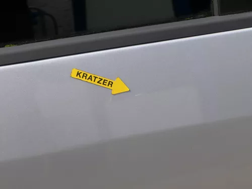 VW Touran 1T 1T3 Tür hinten rechts silber LA7W - ohne Anbauteile (186548)