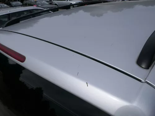 VW Touran 1T Heckklappe Kofferraumklappe hinten silber LA7W mit Scheibe (186550)