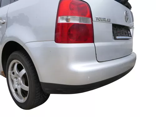 VW Touran 1T Stoßstange hinten Heckstoßstange Stoßfänger silber LA7W (186551)