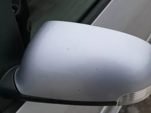 VW Touran 1T elektrischer Spiegel Außenspiegel beheizt links silber LA7W (186552)