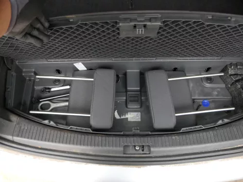 VW Touran 1T3 Sitz 6 +7 Sitze hinten komplett zum nachrüsten 3. Reihe  Set (186569)