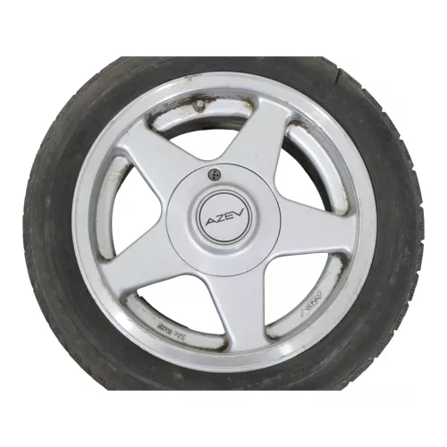 4x AZEV Alufelgen Felgen 7Jx15H2 ET25 A701525 Lochkreis 100B Reifen müssen neu (149883)