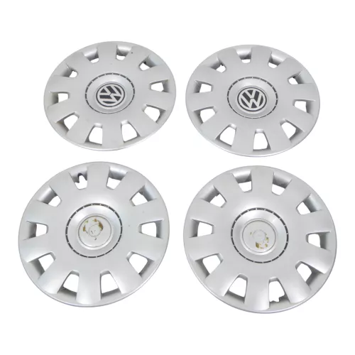 original 4 Stück VW Bora Golf 4 1J Radkappe Radzierkappe 15 Zoll 1J0601147P