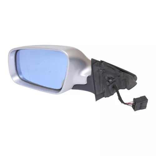 Audi A4 B5 Spiegel Außenspiegel links elektrisch silber LY7W (149946)