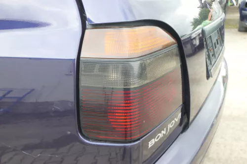 2x Golf 3 1H 1E Cabrio hinten rechts + links abgedunkelt Rückleuchte schwarz (159357)