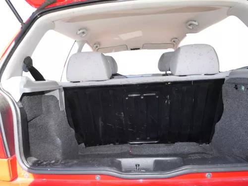 Polo 6N 6N2 Sitz Sitze hinten Rückbank Rücksitzbank mit Kopfstützen grau (186580)