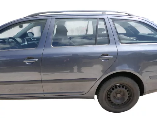 Skoda Octavia 1Z Kombi Tür hinten links LF8J grau (ohneAnbauteile)