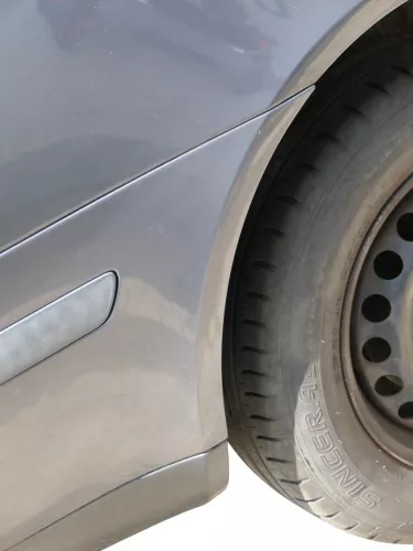 Skoda Octavia 1Z Combi Stoßstange hinten Heckstoßstange grau LF8J PDC (186594)