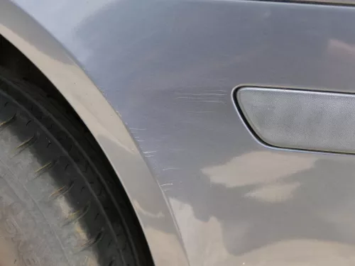 Skoda Octavia 1Z Combi Stoßstange hinten Heckstoßstange grau LF8J PDC (186594)