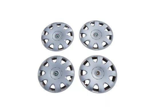 4 Stück Original Skoda Octavia 1Z Radzierkappe Radkappe 15 Zoll 1Z0601147A