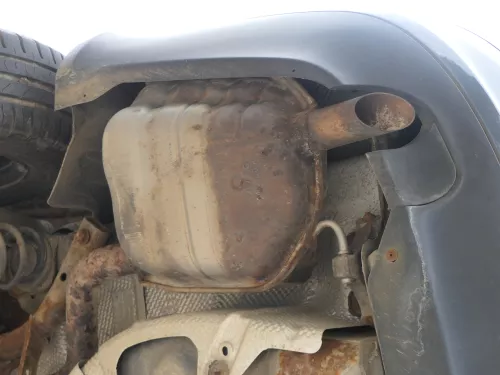 Octavia 1Z Auspuff Endschalldämpfer hinten 1,6  Motor BAG BLP BLF Mittelschal