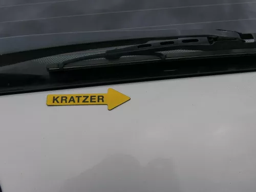 Golf 4 Limousine Heckklappe Kofferraumklappe Klappe hinten silber LB7Z -ohneAnb (186644)