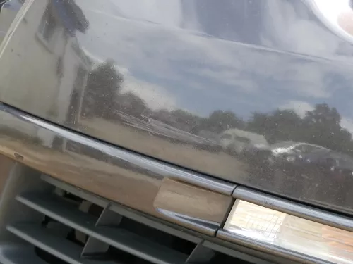 VW Passat 3C Kombi Stoßstange vorne Stoßfänger braun LC8Z - kein ohneGrill (186671)