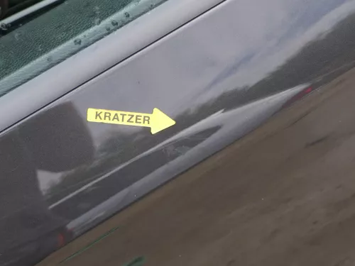 VW Passat 3C Kombi Variant Tür hinten links braun LC8Z -OHNE Anbauteile (186673)