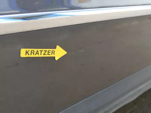 VW Passat 3C Kombi Variant Tür hinten rechts braun LC8Z - ohneAnbauteile (186674)
