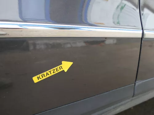 VW Passat 3C Kombi Variant Tür hinten rechts braun LC8Z - ohneAnbauteile (186674)