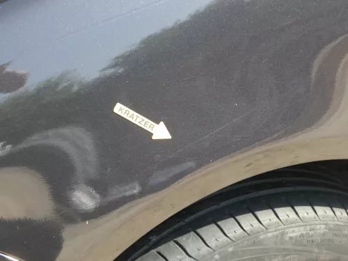 VW Polo 9N3 Kotflügel vorne links schwarz LC9Z (186793)