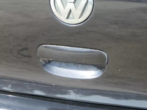 VW Polo 9N3 9N Heckklappe Kofferraumklappe Klappe schwarz LC9Z ohne Anbauteile (186796)