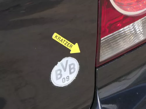 VW Polo 9N3 9N Heckklappe Kofferraumklappe Klappe schwarz LC9Z ohne Anbauteile (186796)