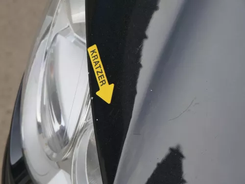 VW Polo 9N3 Cross Motorhaube KLappe vorne schwarz LC9Z Haube (186797)
