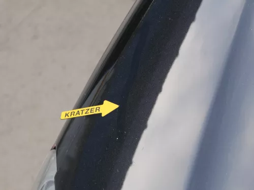 VW Polo 9N3 Cross Motorhaube KLappe vorne schwarz LC9Z (186797)