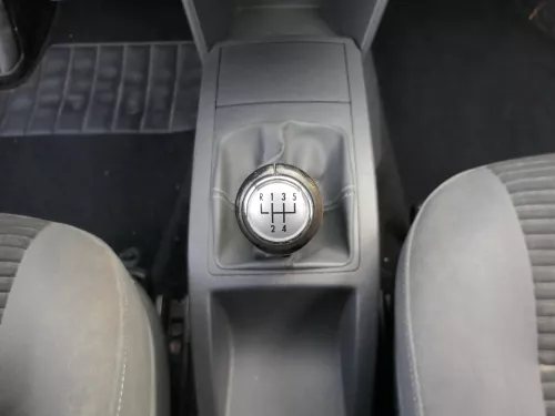 VW Polo 9N 9N3 Schaltknauf Schaltsack Schaltung 6Q1711113G Leder schwarz (186801)