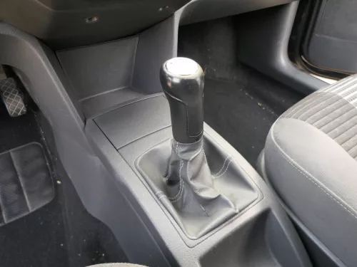 VW Polo 9N 9N3 Schaltknauf Schaltsack Schaltung 6Q1711113G Leder schwarz (186801)