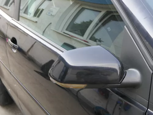 VW Polo 9N 9N3 elektrischer Spiegel Außenspiegel rechts LC9Z schwarz Blinker (186808)