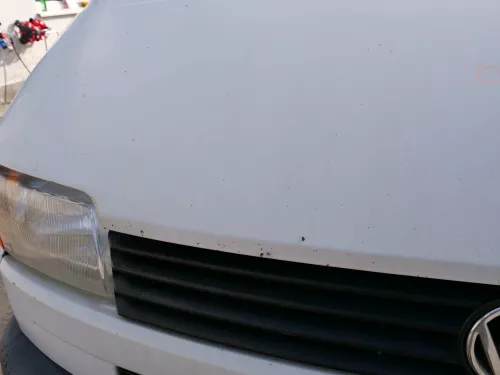VW T4 Transporter Pritsche Motorhaube Haube Klappe vorne weiß R902 Kurze AC0 (186810)