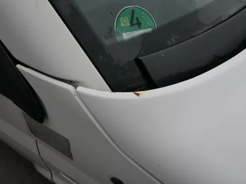 VW T5 Multivan Motorhaube Haube Klappe vorne weiß R902 (186889)