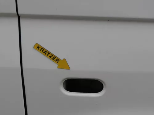 VW T5 7E 2 Facelift Kotflügel vorne rechts weiß R902 7H0821102E (186890)