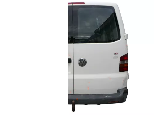 VW T5 Facelift T6 Flügeltür Klappe hinten rechts weiß R902 mit Scheibe