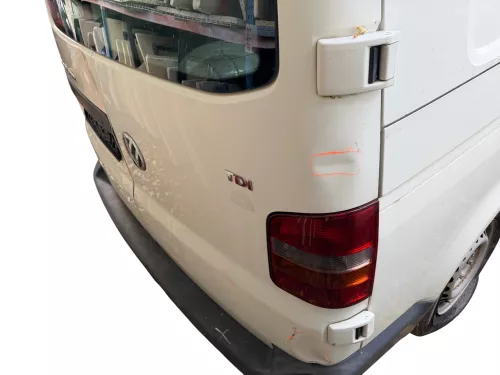 VW T5 Facelift T6 Flügeltür Klappe hinten rechts weiß R902 mit Scheibe (186898)