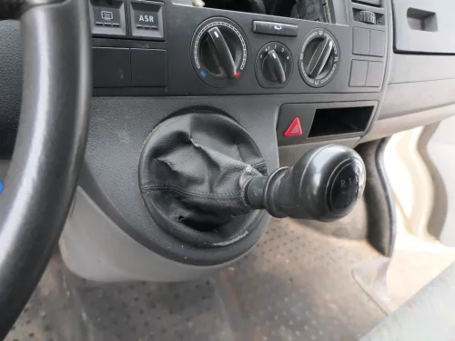 VW T5 Schaltung Schalthebel 5-Gang Schaltknauf Schaltsack Schaltehebel Schaltun (186925)