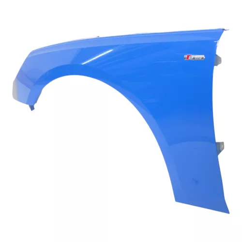 Audi A4 8W B9 Kotflügel S Line vorne links blau Bilder!! (200081)