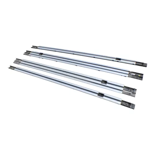 VW T5 Facelift Teppich Innenraumteppich Bodenbelag HINTEN Schienen Anthrazit (200209)